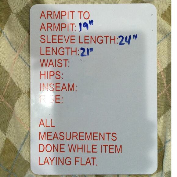 Ralph Lauren Womens Linen Blend Cardigan Size Small Argyle Cream Preppy Twee - Picture 3 of 7